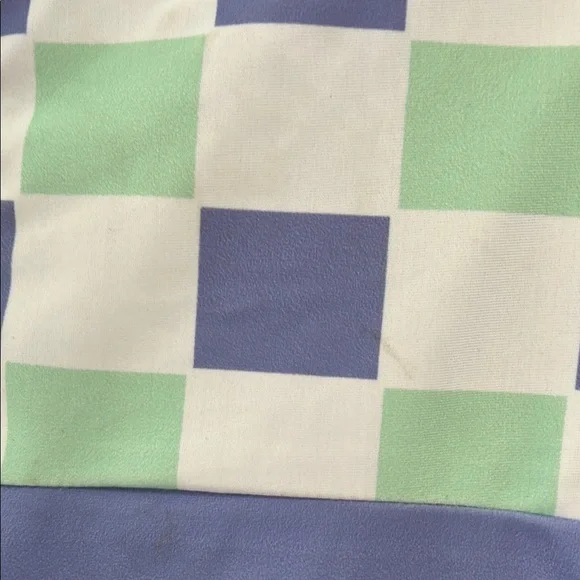 Attraco‎ Sport Purple-Green Plaid Long Sleeve Swimsuit UPF50+ Rash Guard Small - Picture 12 of 16